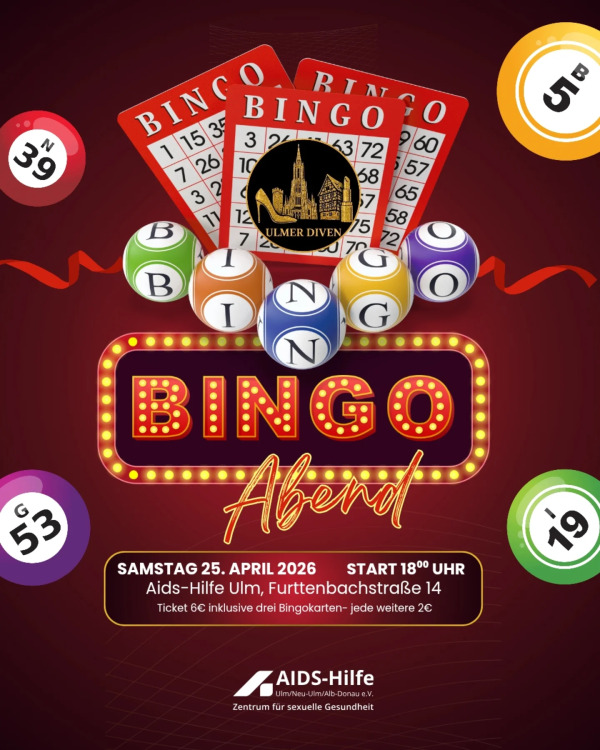 flyer für den bingo abend