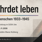 Beitragsbild für die Ausstellung gefährdet leben