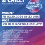 Plakat zur Langen Nacht der Demokratie