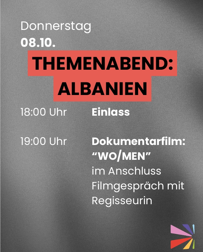 Flyer Themenabend Albanien